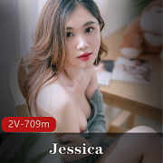 极品巨兔女神《Jessica》到友人家看猫，反被人看