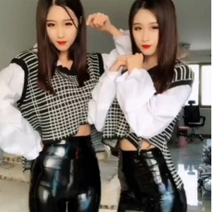 抖音快手微博等平台皮裤舞蹈系列