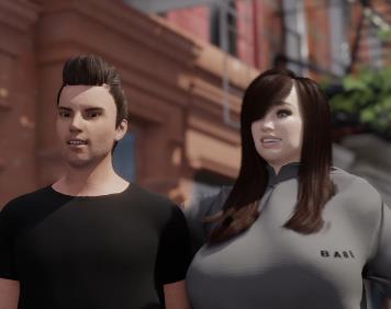 《欧美风情：小明与小黑的家庭游玩》