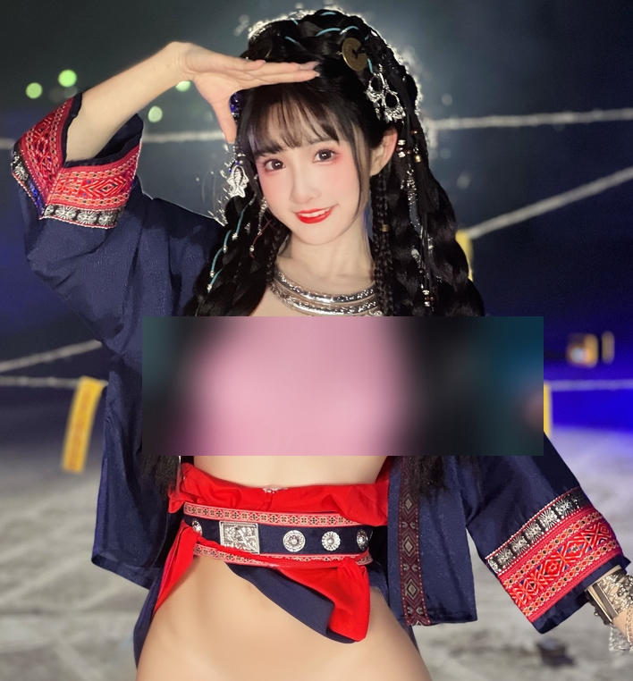 知名舞蹈UP主晓丹小仙女原图去衣陈都灵热舞视频180M打包文件，三人游精彩表演