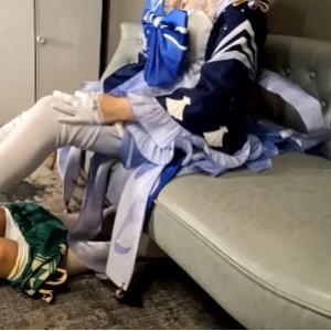 橙子kolento伪娘新作温蒂cos心海单集353M超顶